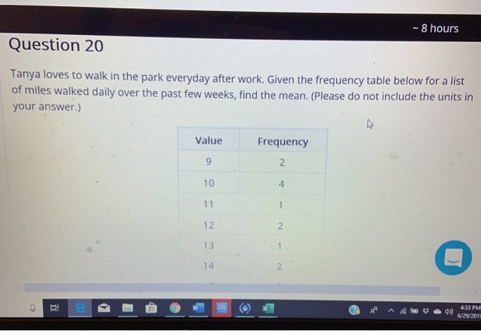 solved-given-the-following-frequency-table-of-values-is-the-chegg