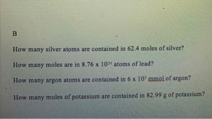 How Many Moles Of Silver Atoms Are In 1.8