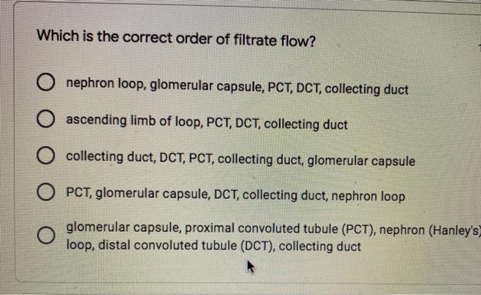 solved-which-is-the-correct-order-of-filtrate-flow-nephron-chegg