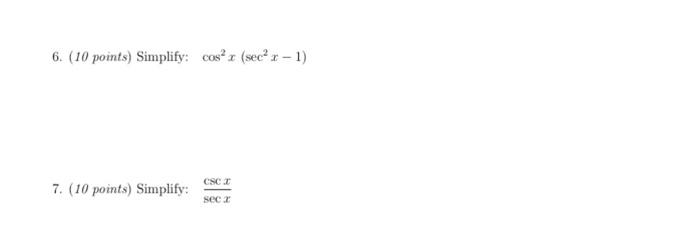 Solved 8. (10 points) Solve the equation for 2 (find all | Chegg.com