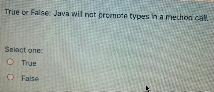 solved-true-or-false-java-will-not-promote-types-in-a-chegg