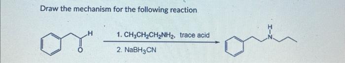 Solved Draw the mechanism for the following reaction 1. | Chegg.com