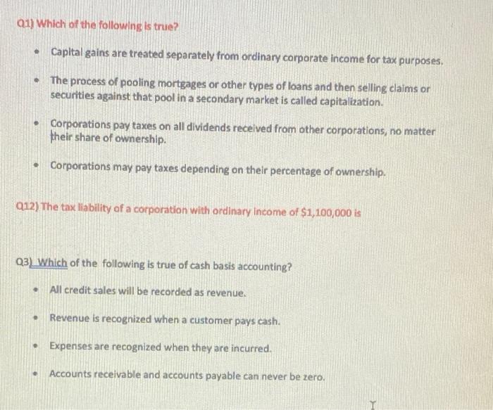 which of the following scenarios illustrates a capital gain