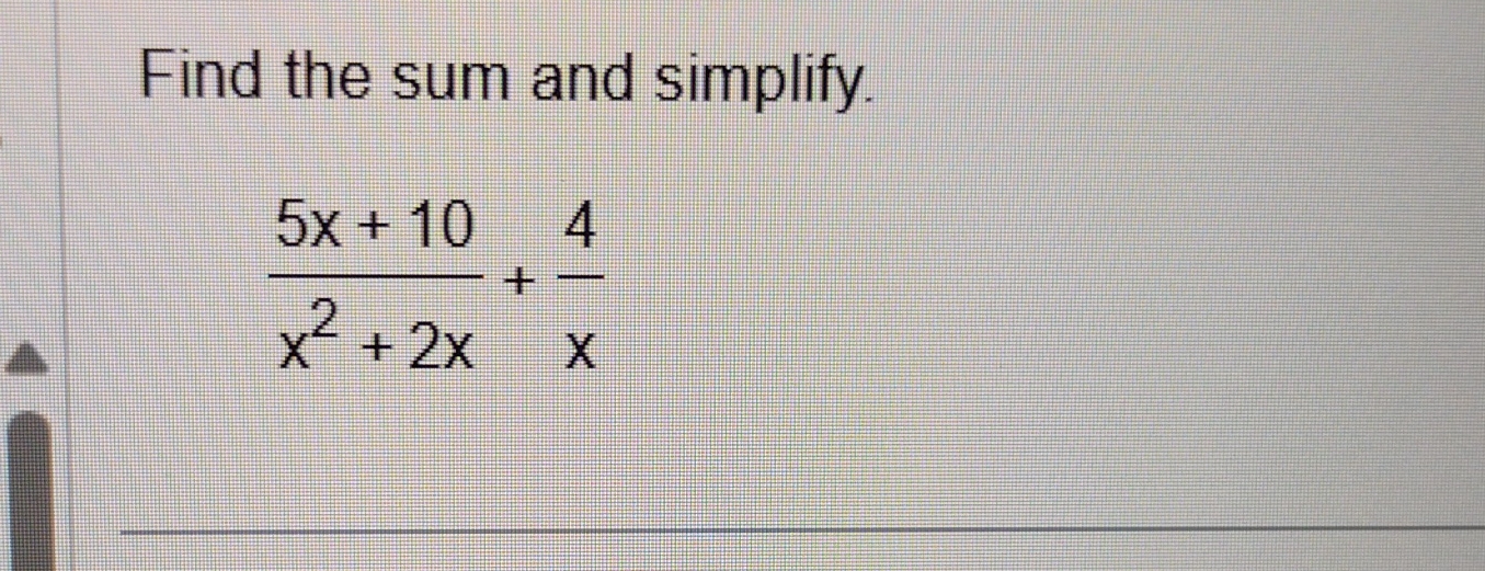 Simplify 5 X 10