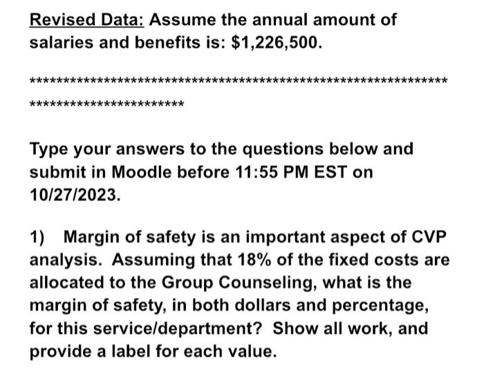 2 What Does The Margin Of Safety Calculated In Chegg Com   Image