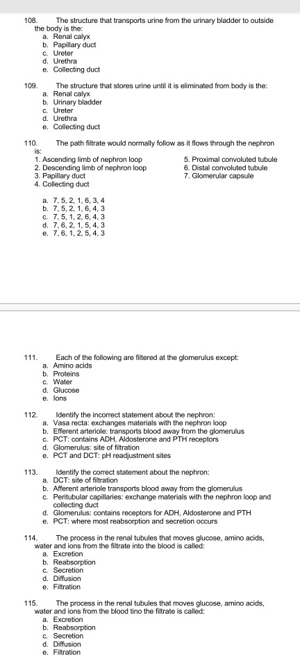 Solved i need the answer to these multiple choice question. | Chegg.com