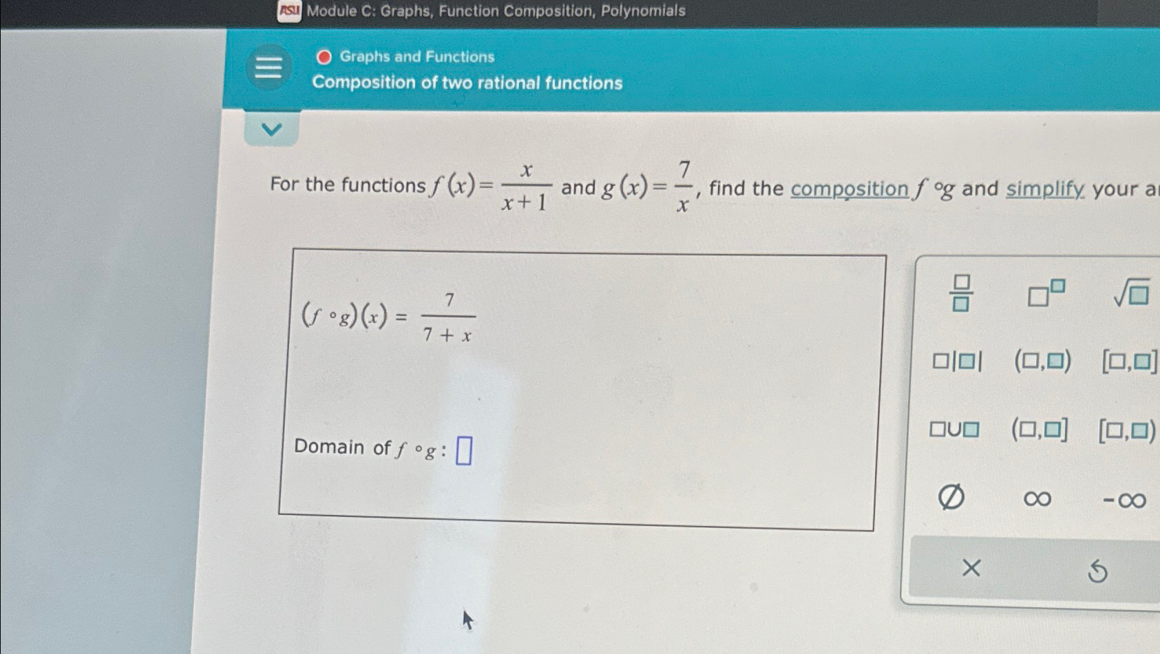 Solved Module C: Graphs, Function Composition, | Chegg.com