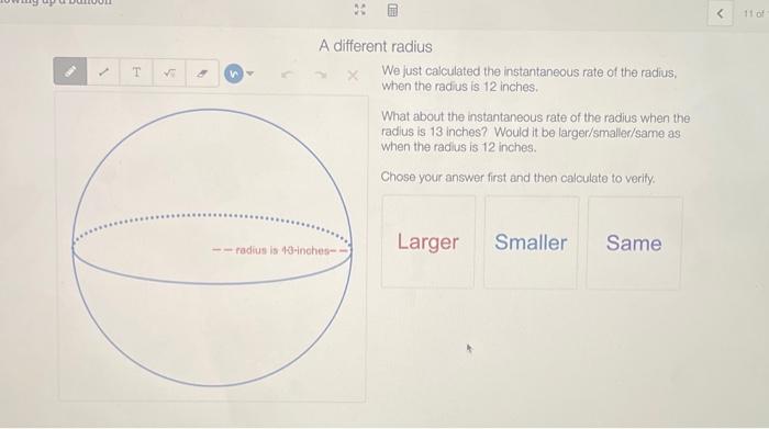 Solved We just calculated the instantaneous rate of the | Chegg.com