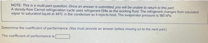 Solved can you also find b) net work input in kj/kgand c) | Chegg.com