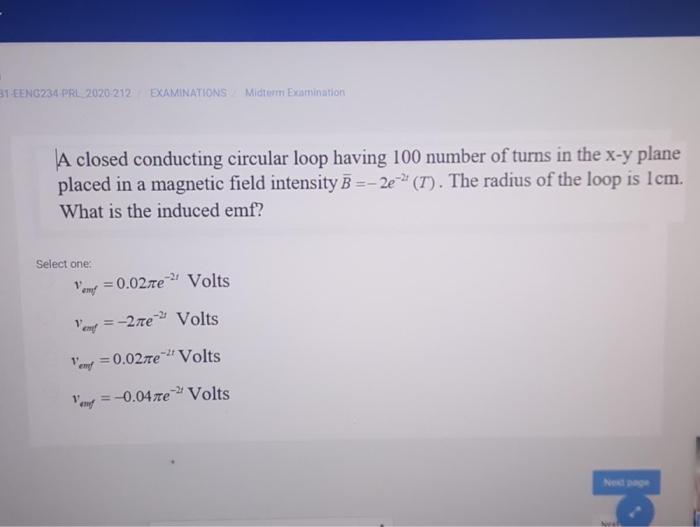 A Point Charge Q Is At P 2 2 0 What Is The Chegg Com