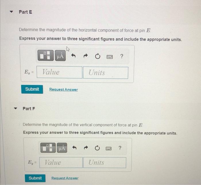 Solved Determine the magnitude of the horizontal component | Chegg.com