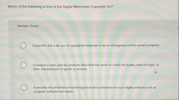 Which of the following is true of the Digital | Chegg.com