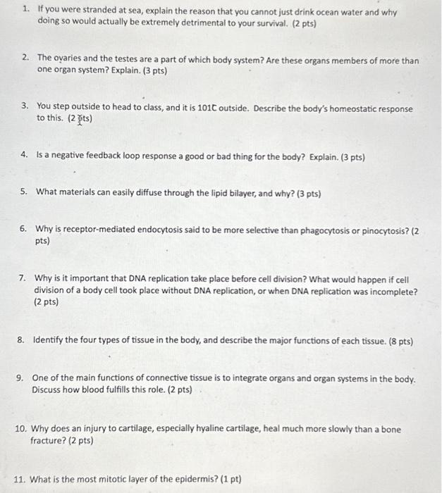 Solved 21. In response to stimuli from the sympathetic | Chegg.com