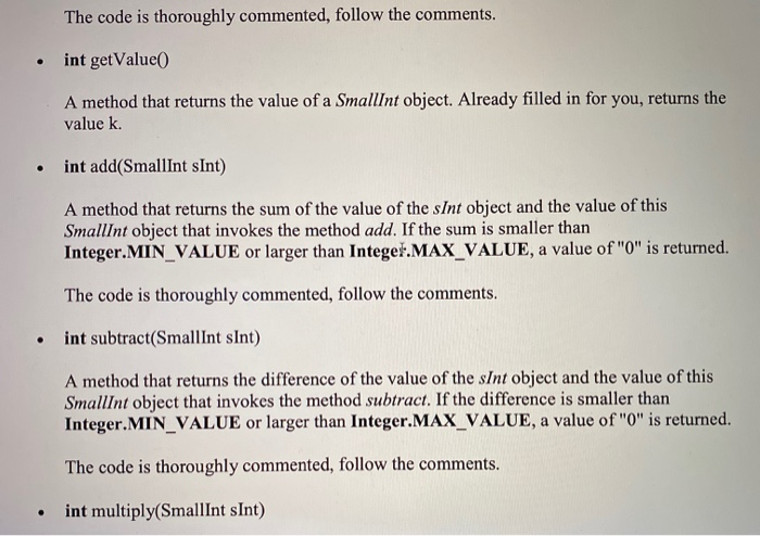 Smallint Syntax Solved Objectives • • • To gain better understanding of ADT | Chegg.com