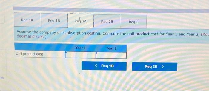 Solved Walsh Company manufactures and sells one product. The | Chegg.com