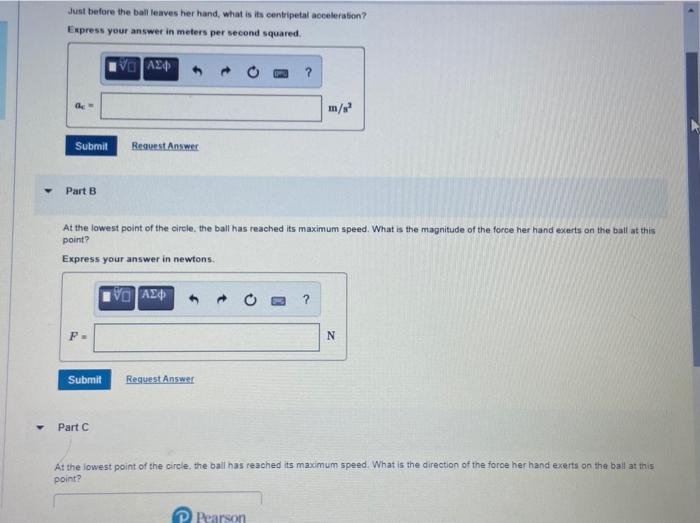 Solved A fast pitch softball player does a "windmill" pitch