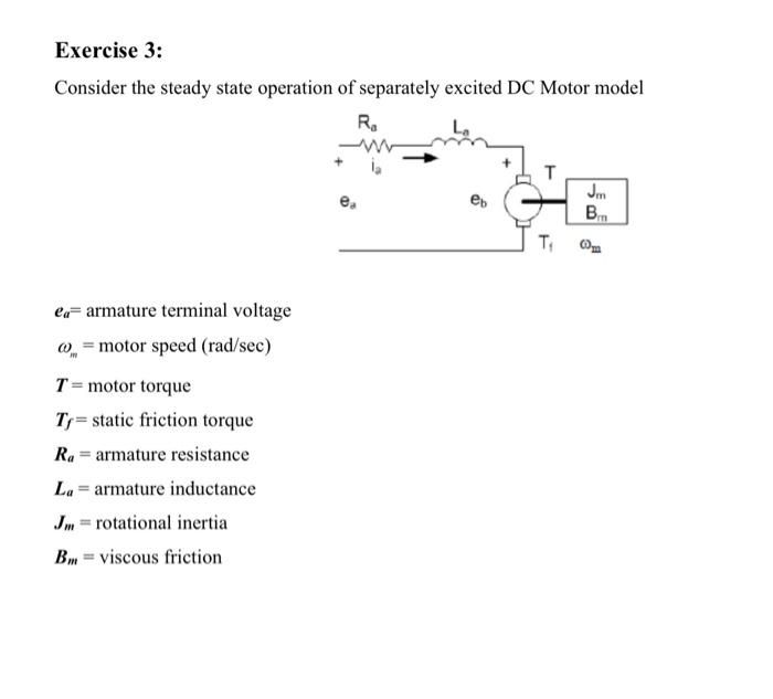 Solved Exercise 3: Consider The Steady State Operation Of | Chegg.com