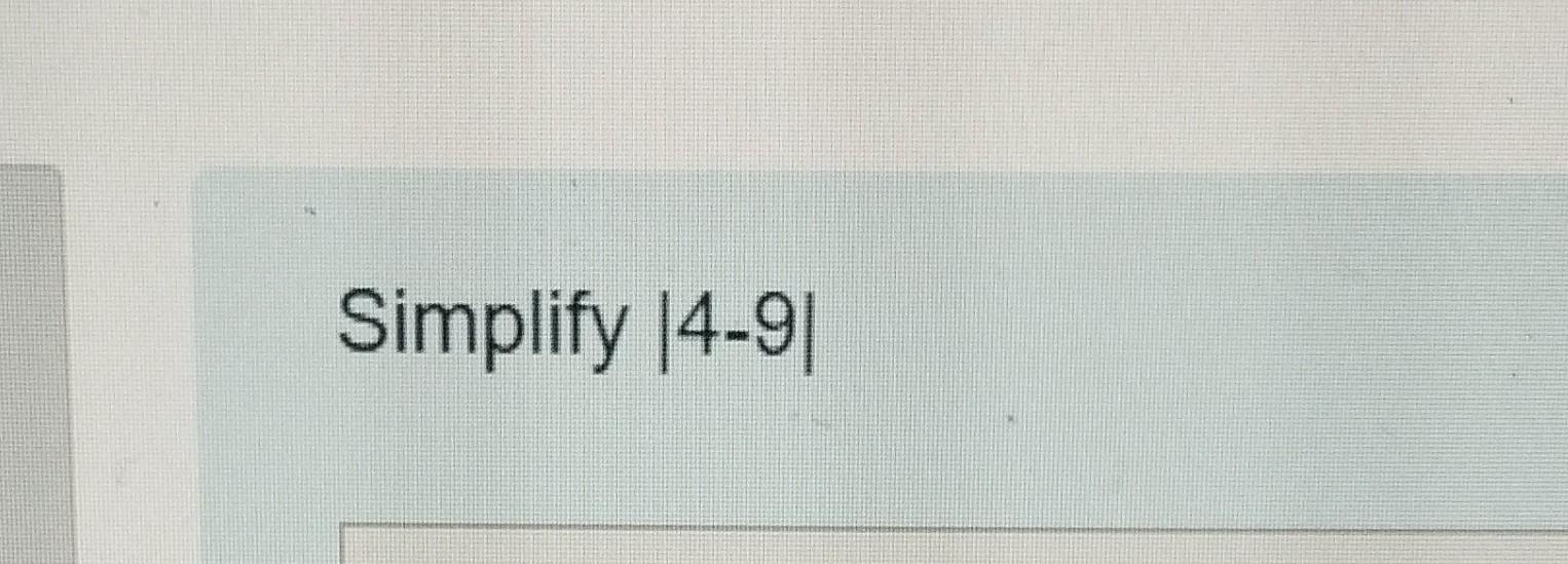 Solved Simplify 4 9 Chegg