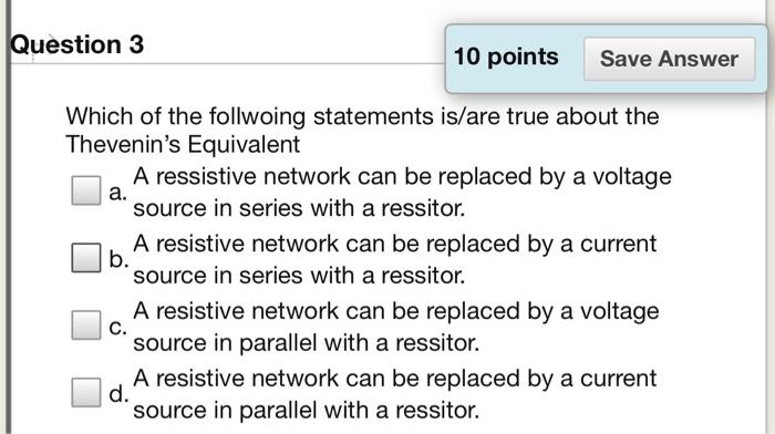 Solved Question 3 10 points Save Answer Which of the | Chegg.com