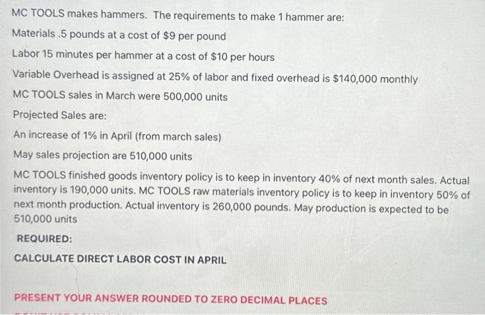 Hammer Materials