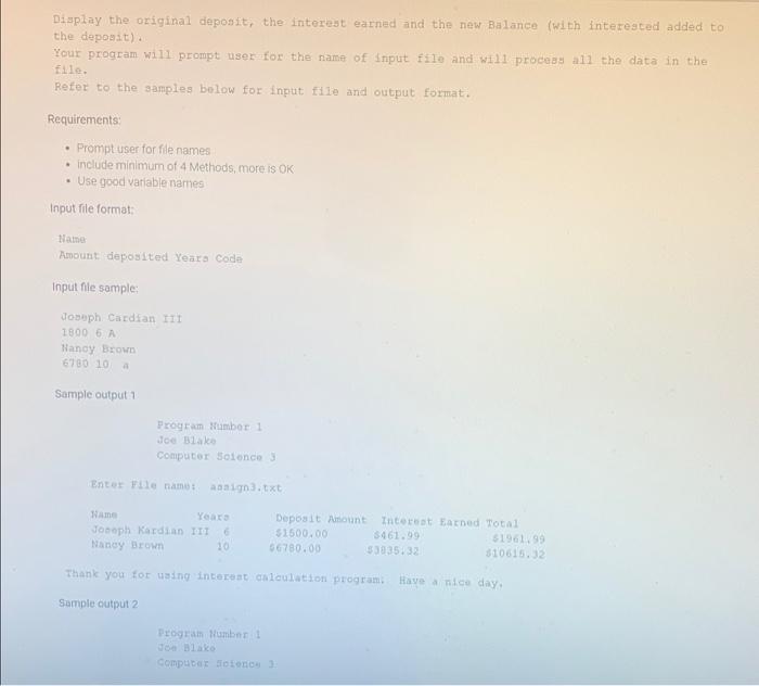 Solved PLEASE WRITE COMMENTS EXPLAINING YOUR CODING PROCESS | Chegg.com