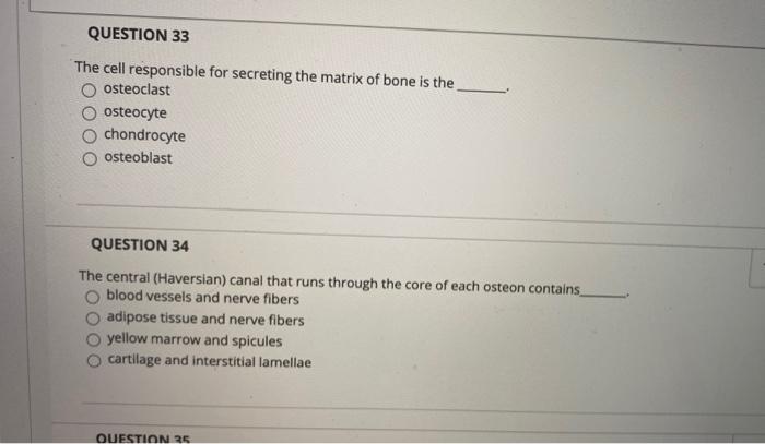 Solved: QUESTION 23 For Intramembranous Ossification To Ta... | Chegg.com