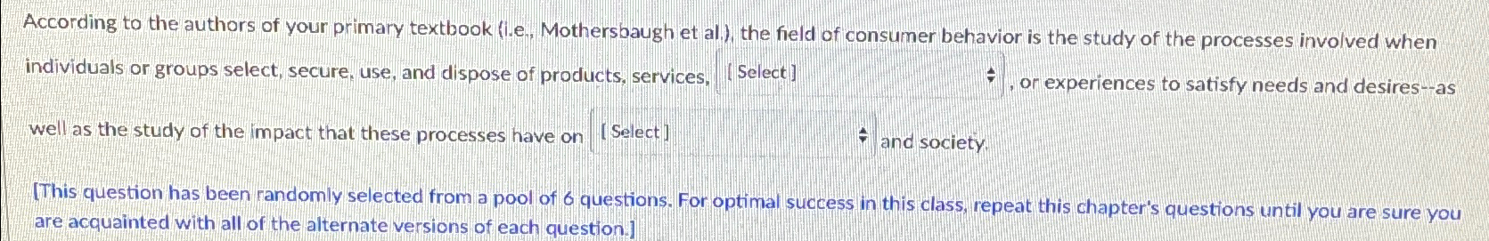 Solved According to the authors of your primary textbook | Chegg.com