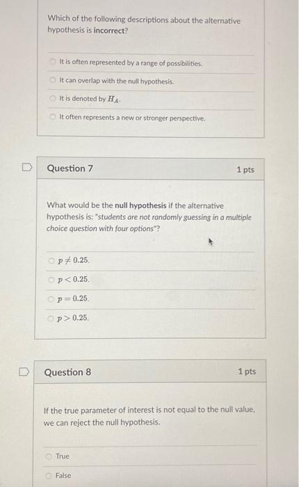 Solved Which of the following descriptions about the | Chegg.com