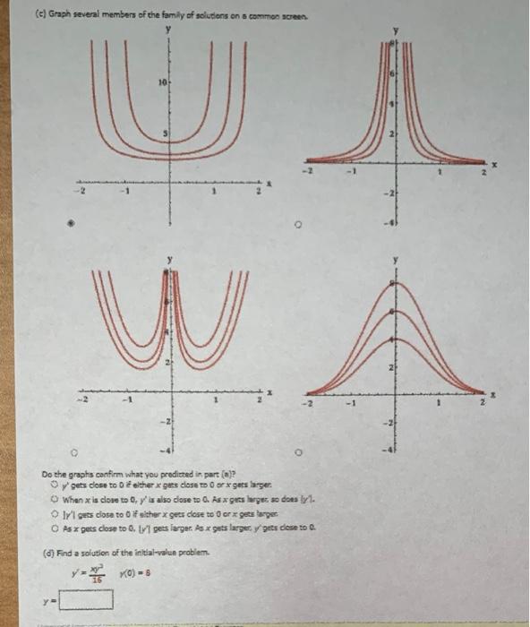 Solved 1 3 () What can you say about the graph of a | Chegg.com