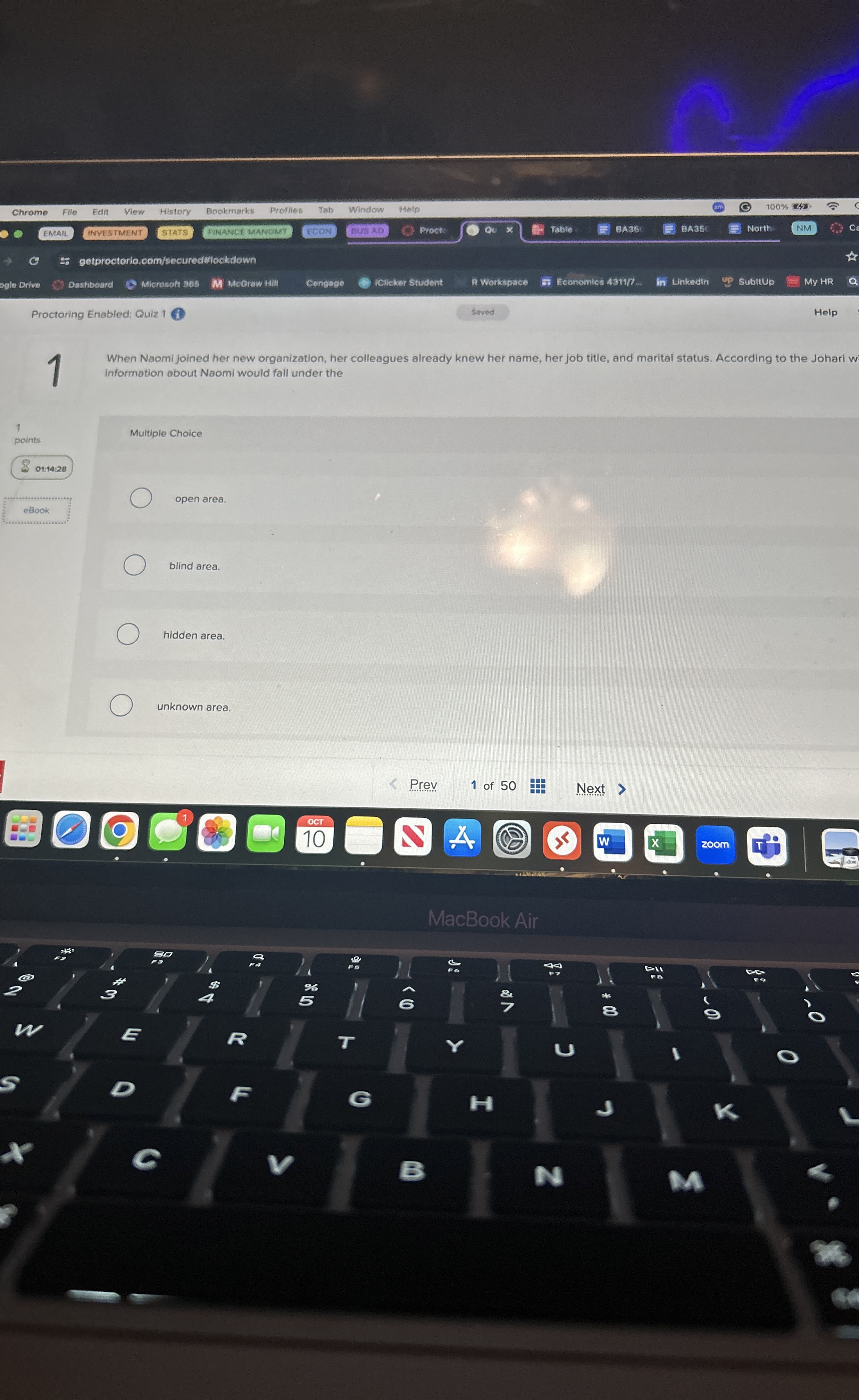 Solved 1 ﻿When Naomi joined her new organization, her