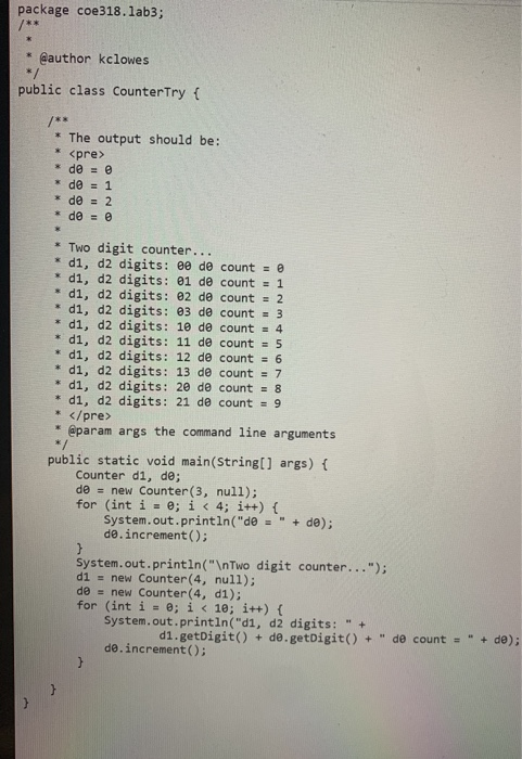 Solved Please fix the program using Netbeans Java!Code: | Chegg.com