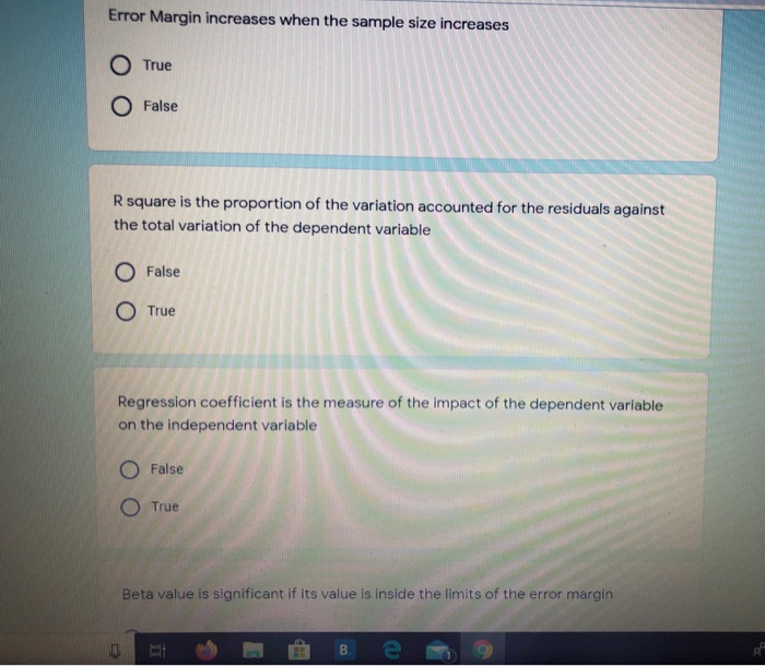 Solved Rsquared is the percentage of the explained variation | Chegg.com
