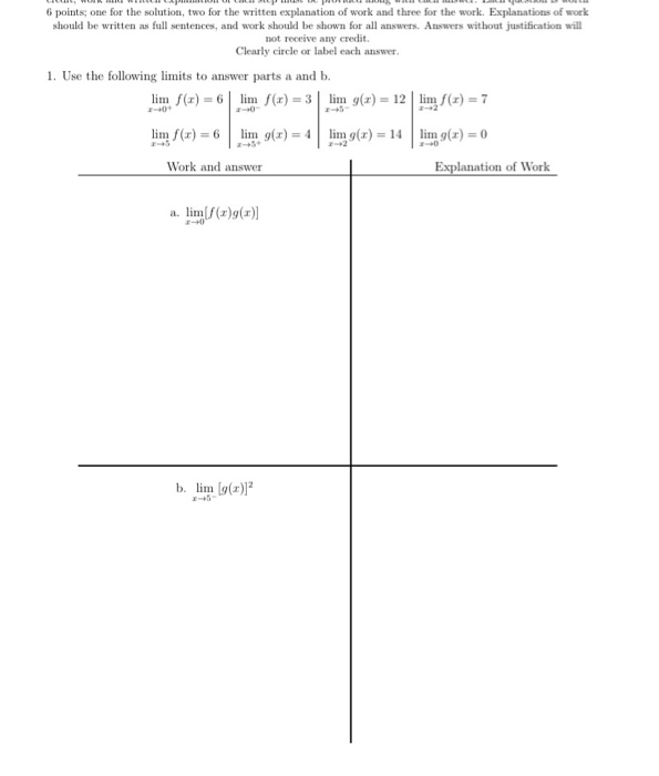 Solved 6 points, one for the solution, two for the written | Chegg.com