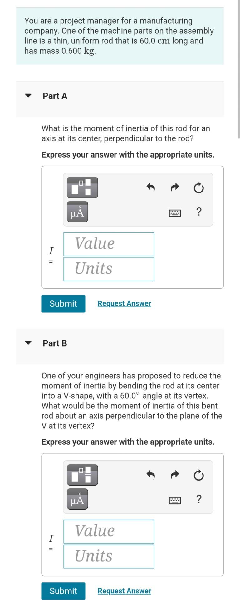 Solved You are a project manager for a manufacturing | Chegg.com