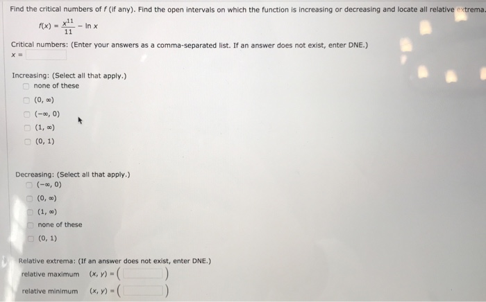 Solved Consider the following function. f(x) = 11 +51 - 7 | Chegg.com
