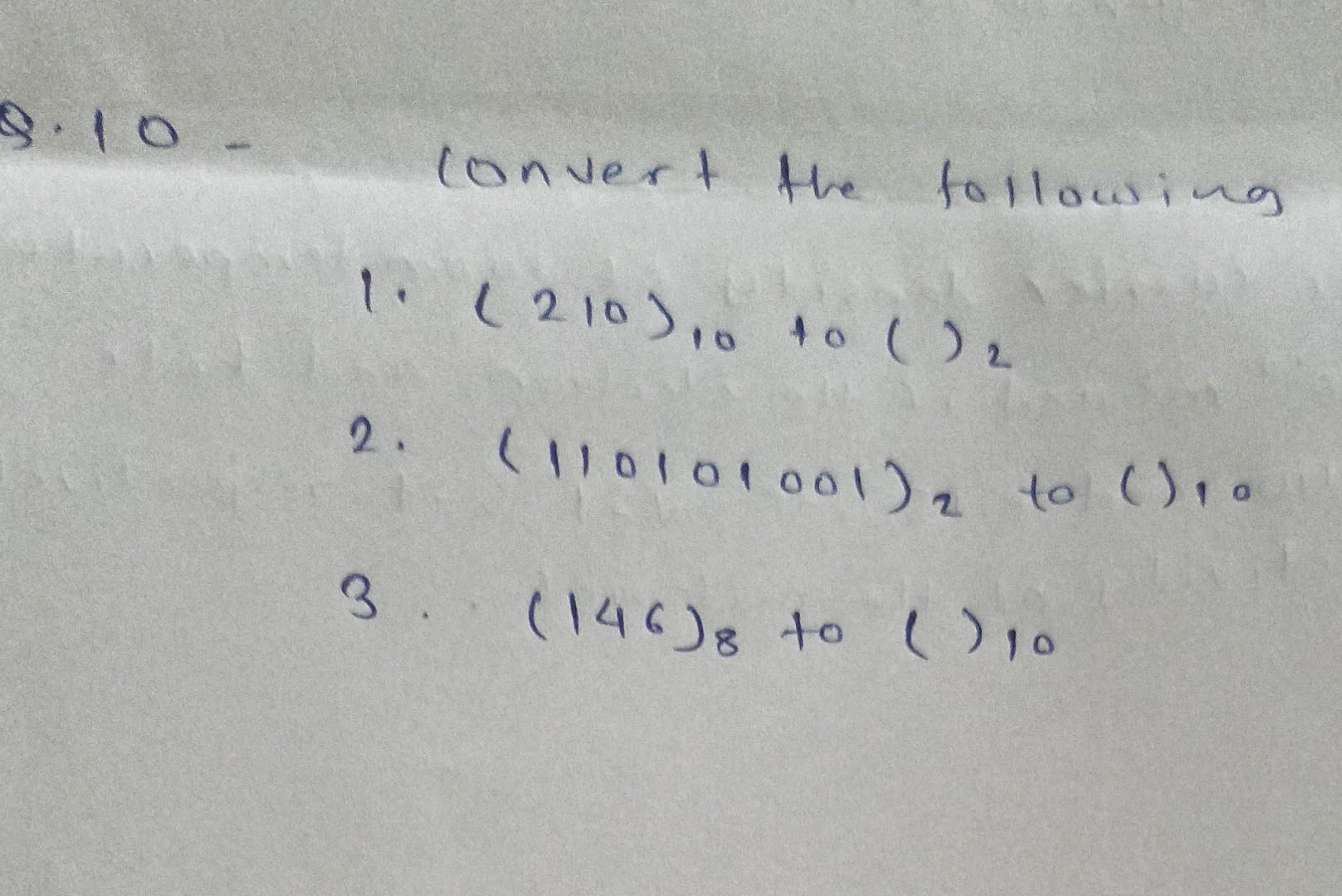 convert 2 to 10