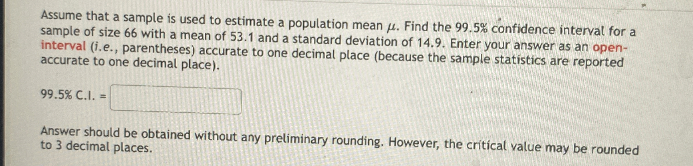 Solved Assume that a sample is used to estimate a population | Chegg.com