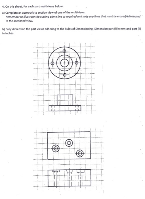 Solved 1. Each of the drawings shown below represent a | Chegg.com