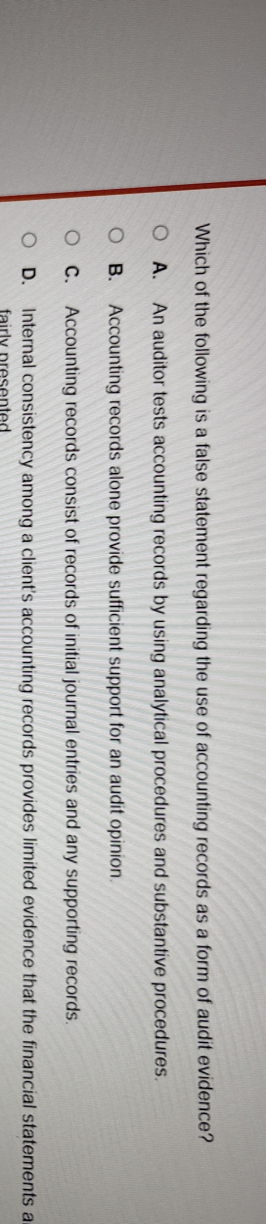 Solved Which of the following is a false statement regarding | Chegg.com