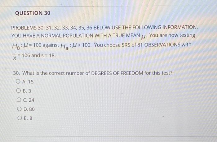 Solved Question 30 Problems 30 31 32 33 34 35 36 Below Chegg Com
