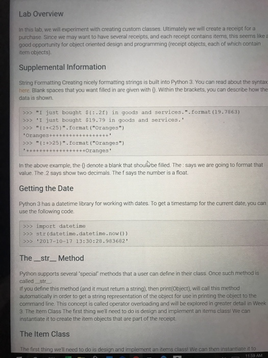 Solved Lab Overview In this lab, we will experiment with | Chegg.com