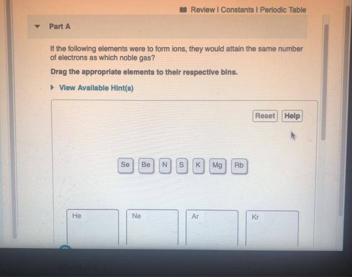Solved Review | Constants I Periodic Table Part A If the | Chegg.com