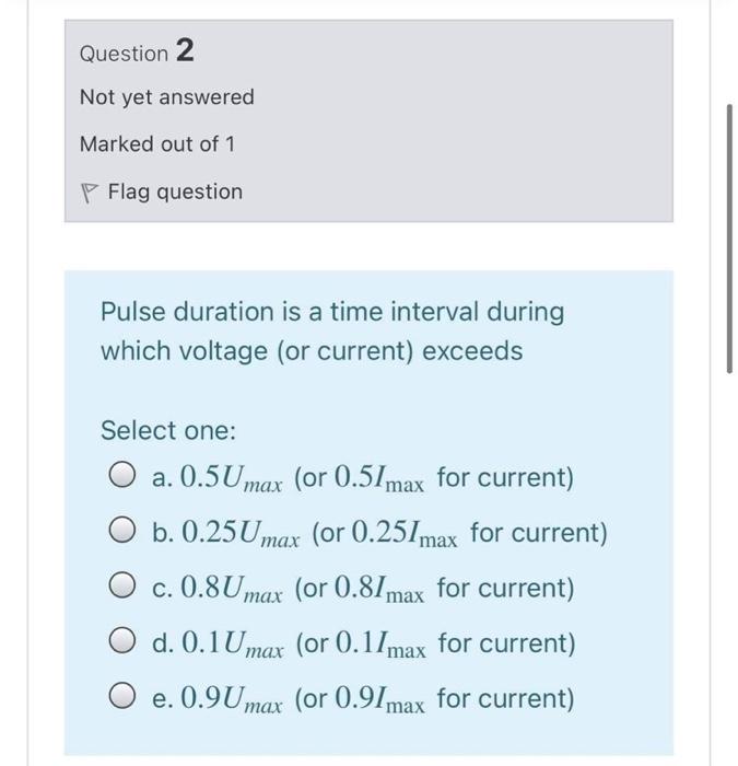 Solved Question 2 Not yet answered Marked out of 1 P Flag | Chegg.com