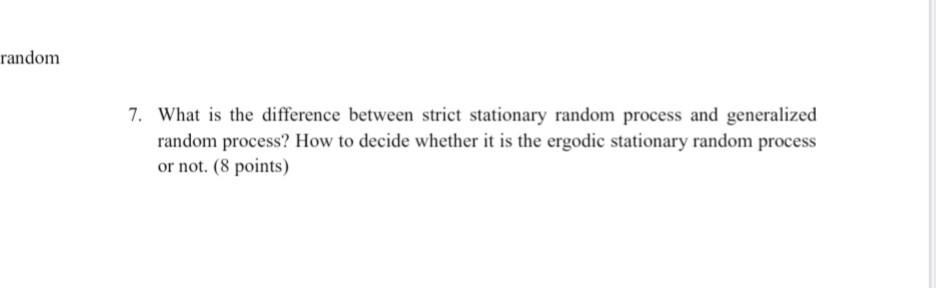 Solved random 7. What is the difference between strict | Chegg.com