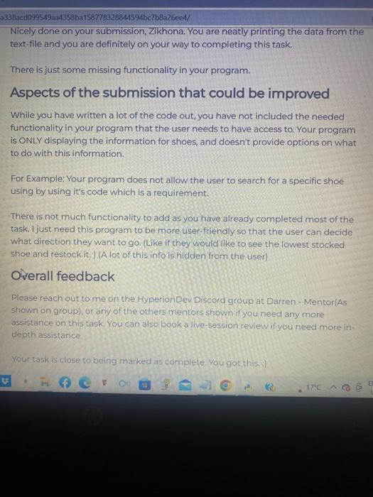 Solved Follow these steps: Code a Python program that will | Chegg.com