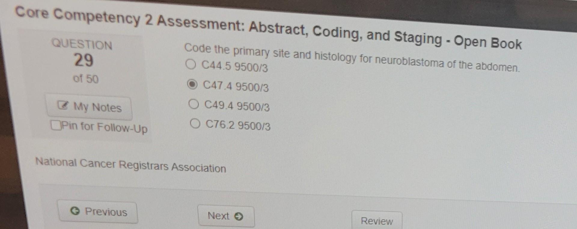 Solved Core Competency 2 Assessment: Abstract, Coding, and | Chegg.com