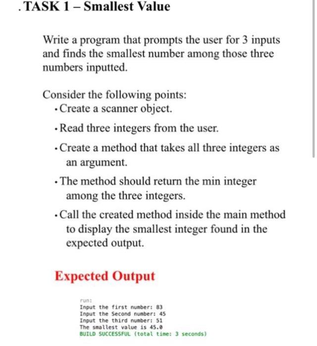 Solved Write a program that prompts the user for 3 inputs | Chegg.com
