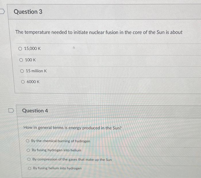 Solved The surface temperature of the Sun is about 3000 K | Chegg.com
