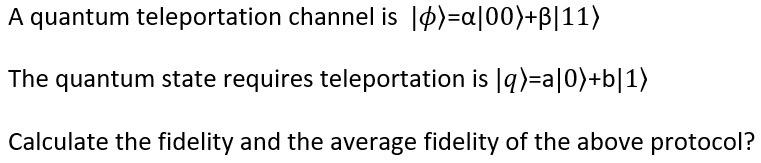 Solved A quantum teleportation channel is |φ:|The quantum | Chegg.com