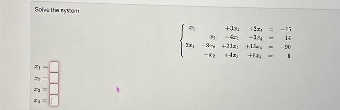3 x 4 )  14 2 x 3